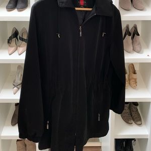 Black Rain Coat